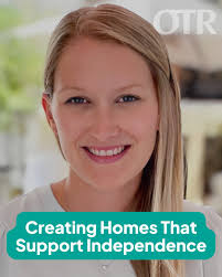 CertifiedOTR practitioner Amy Marchant saw how many homes were not equipped  for aging, illness, or injury and dedicated her career to bridging that  gap. Through Liv Equipt, she provides client-centered home modifications,