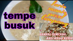 Kalo ditempat aslinya kediri sambal tumpang menggunakan tempe. Sambel Tumpang Khas Kediri Sambel Tempe Youtube
