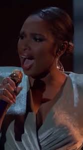 Jennifer Hudson Performs for at Denzel Washington