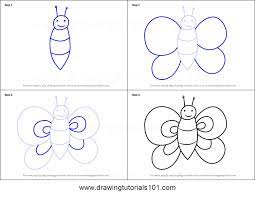 How To Draw A Butterfly For Kids Printable Step By Step Drawing Sheet Drawingtutorials101 Com Learn how to draw a butterfly in 5 easy steps. butterfly for kids printable step