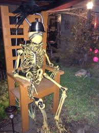 diy skeleton electric chair halloween props diy diy halloween decorations halloween inspiration