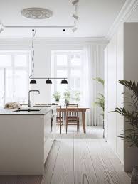 Fabulous Scandinavian Kitchen Design Interior Of The All White And Beautiful Tiny Modern Kitchen Interiors Scandinavian Kitchen Design Interior Design Kitchen