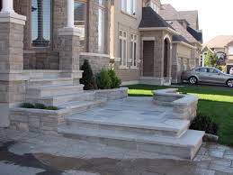 Patio steps brick steps garden steps stone steps front porch steps front stairs front walkway front entry concrete walkway. Residential Gallery