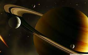 This picture shows a rare look at three of the. Saturn Hd Wallpapers Wallpaper Cave