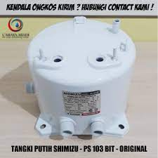 Air yang keluar tidak terpengaruh dengan. Tabung Tangki Pompa Air Shimizu Ps 103 Bit Original Shopee Indonesia