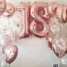 Find More Ballons Accessories Information About 20pcs Lot Large Size 40 Rose Gold Foi Geburtstag Dekoration Ideen 18 Geburtstagsparty Geburtstag Dekoration