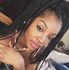 Add more class to the whole hairstyle by incorporating golden highlights. Black Girl Braid Hairstyles Tumblr Easy Braid Haristyles
