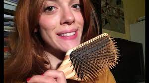 I remember watching a hair tutorial where the woman suggested throwing out your typical wire/plastic bristle brush and buying a bamboo or natural wood one. Review Bass Bamboo Hairbrush Youtube