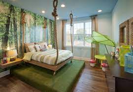 Upgrade your cozy escapes with these modern bedroom ideas. Journey Into This Jungle Themed Kids Room Childrenbedroom Themed Themed Kids Room Jungle Bedroom Kids Jungle Room