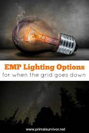 Have These Emp Proof Lighting Options For When The Grid Goes Down Imagine Living In A World Without Light Few Of Survival Prepper Survival Survival Prepping