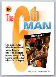 1991-92 SkyBox 1991-92 NBA Terry Teagle #444