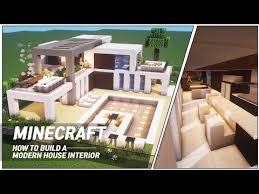 Want to live like spongebob? 19 Minecraft Modern House Interior Tutorial How To Build In Minecraft 72 Youtube Minecraft Modern Modern House Modern Houses Interior