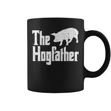 Pig The Hogfather Hog Dad Fathers Day Parody Papa Men Coffee Mug - Seseable