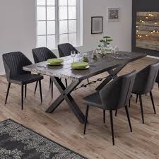 2er Set Polsterstuhl Lunderskov Grau Polsterstuhl Polsterstuhl Esszimmer Esszimmer Mobel