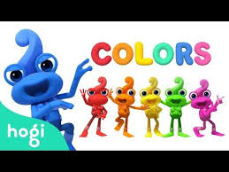 Learn Colors With Frido Pinkfong Hogi Colors For Kids Learn With Hogi Youtube Learning Colors Coloring For Kids Color Songs