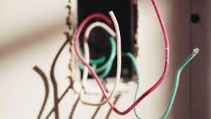 The power outlet will be mounted to a stud, and the power wire will be run either up or down from that stud. Check For Incorrect Electrical Wiring