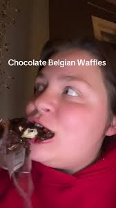 Bussin #waffkes #belgainwaffle #chocolate #tiktokshop #fyp