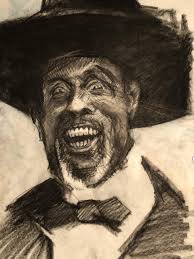 Ain't nothin ever as good as we want it to be, ... but that ain't no reason  to break a deal." : r/CharcoalDrawing