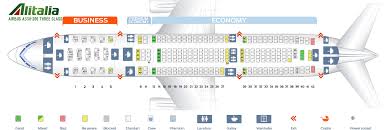 Seat Map Airbus A330 200 Alitalia Best Seats In The Plane