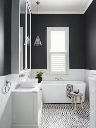 Very small bathroom ideas black and white. Black And White Small Bathroom Design Novocom Top