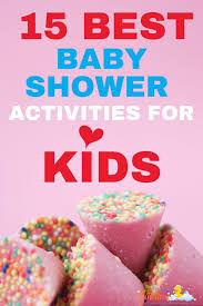 So many baby shower (and bridal shower) games are either lame or weird. 15 Best Easy Baby Shower Activities For Kids Easy Fun Ideas For Kids