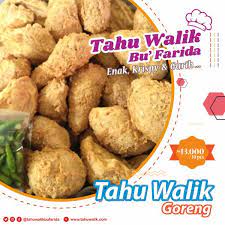 Tahu Walik Makanan Sehat Makanan Tahu