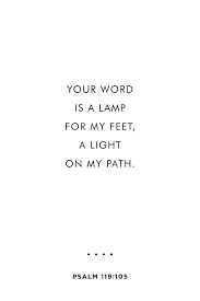 Thy word is a lamp unto my. Psalm 119 105 Minimal Bible Verses 2 Christian Bible Quote Poster Scripture Spiritual Throw Pillow For Sale By Studio Grafiikka