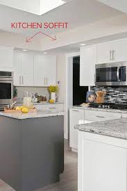 Design Alternatives To Kitchen Cabinet Soffits In 2020 Kitchen Soffit Above Kitchen Cabinets Kitchen