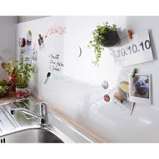 Credence Stratifie Blanc Ecriture Effacable Et Magnetique L 240 X L 60cm Ep 10mm Credence Cuisine Tableau Blanc Magnetique Credence