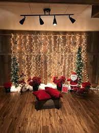 You get creative and make it work. Photobooth Christmas Photo Booth Backdrop Diy Christmas Photo Holiday Party Decorations Christmas