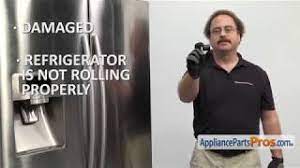 These modes are meant for displaying the if the samsung refrigerator is in showroom mode, the interior lights and the display panel will illuminate, but the compressor will not run. How To Samsung Front Caster Wheel Da61 04702a Youtube