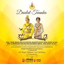 Highly respected by the people of selangor, dymm sultan sharafuddin has many accomplishments. Msu Malaysia On Twitter Our Heartiest Salutations And Congratulations To Duli Yang Maha Mulia Sultan Sharafuddin Idris Shah Alhaj Ibni Almarhum Sultan Salahuddin Abdul Aziz Shah Alhaj Sultan And Ruler Of