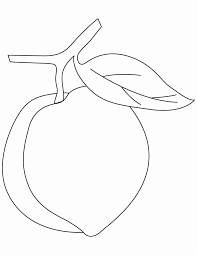 Print peach coloring page (large). Peach Coloring Pages Best Coloring Pages For Kids