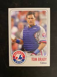 Feb 05, 2018 · tom brady was drafted by the nfl's new england patriots in 2000, and the star quarterback has won three nfl mvp awards, four super bowl mvp awards and a record seven super bowl championships. Tom Brady 1995 Mlb Draft Rookie Card Montreal Expos Etsy