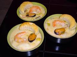 Cassolette Poelee De La Mer Et Fondue De Poireau Recette Fondue De Poireaux Poelees Recette Cassolette