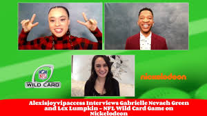 We did not find results for: All That S Gabrielle Nevaeh Green And Lex Lumpkin Talk Nfl Wild Card Game On Nickelodeon Interview Youtube