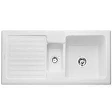 rangemaster rustic 1.5 bowl white
