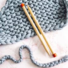 Bamboo knitting needles are popular amongst knitters of all abilities. 20mm Knitting Needles Lauren Aston Designs