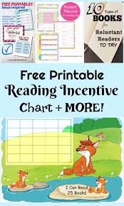 Free Printable Summer Reading Incentive Sticker Chart