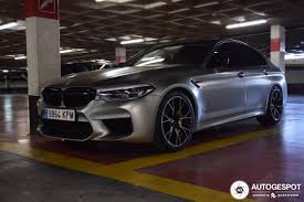 Bmw says 15 per cent of people go for it in the bigger m8 competition. Bmw M5 F90 Competition 16 Dezember 2018 Autogespot