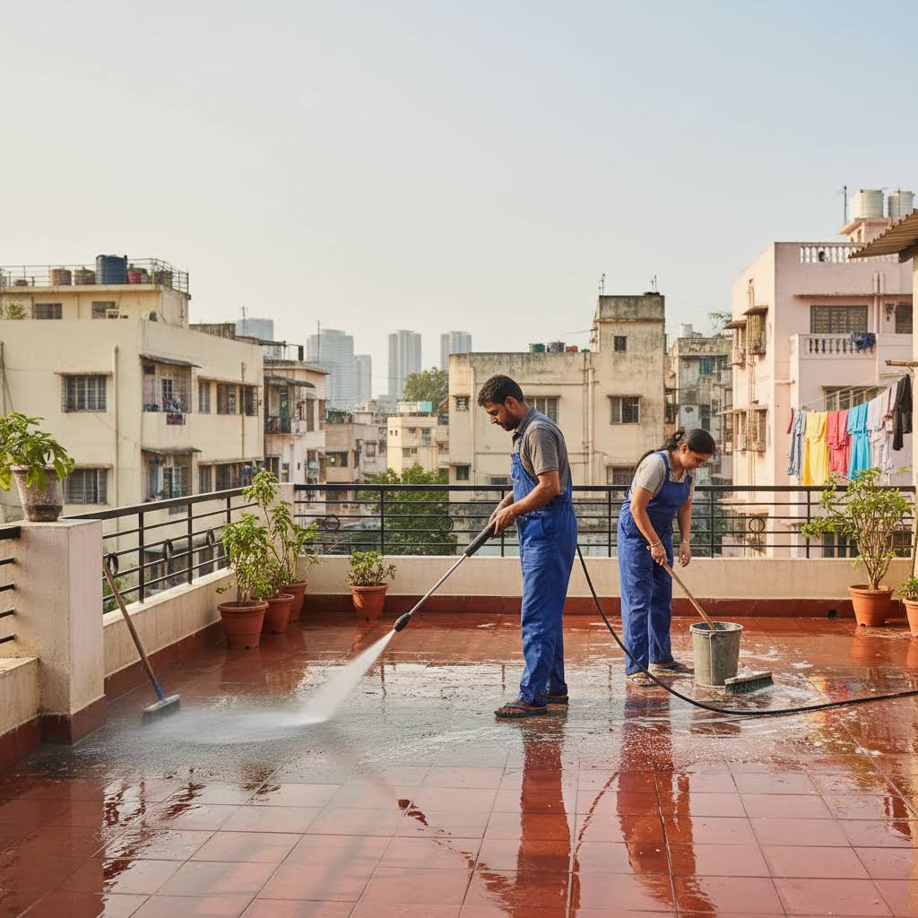Terrace Cleaning Services in Dharavi product image