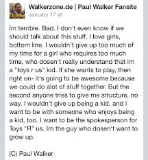 Paul S A Toys R Us Kind Of Guy Paul Walker Movies Rip Paul Walker Paul Walker