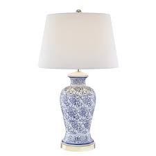 3039 results for floral lamp. Ceramic Floral Print Table Lamp Blue White 31 On Sale Overstock 25623437