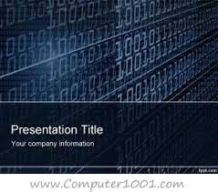 Dapatkan juga kumpulan background dan template powerpoint. 69 Template Powerpoint Tema Teknologi Computer 1001