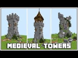 As the name implies, it's small and mostly fashioned from stone, brick, and wood. How To Build A Medieval Tower In Minecraft 1 14 Youtube Minecraft Medieval House Minecraft Medieval Castle Minecraft Buildings
