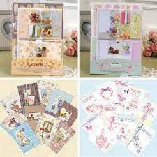When you sign up for your card making kit, you will receive a box every month including uniquely designed card kits, products and instructions to create and assemble four beautiful cards, handmade by you to give to friends and family. Diy Greeting Card Making Supplies Creative Complete Card Making Kit For Kids Handmade Card Making Cool Birthday Cards Handmade Cards Diy
