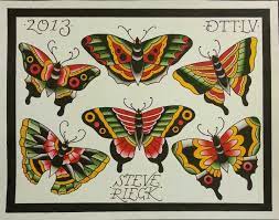 Schmetterling Tattoo Bedeutung Clipart Oldschool