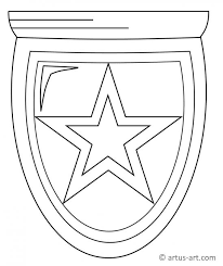 Police coloring pages collection for your kids. Police Badge Coloring Page Printable Coloring Page Artus Art