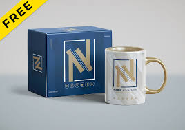 Download Free Mug Box Packaging Mockup Psd Free Mockups Best Free Psd Mockups Apemockups PSD Mockup Templates