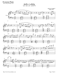 Catalog sku number of the notation is 154170. Free Bella S Lullaby Sheet Music Preview 1 Clarinet Music Jazz Piano Piano Sheet Music